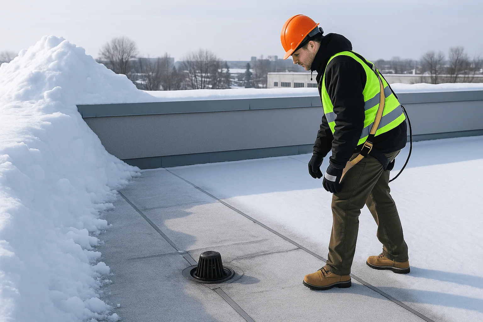 Commercial Roof Inspection in Cambridge, MA