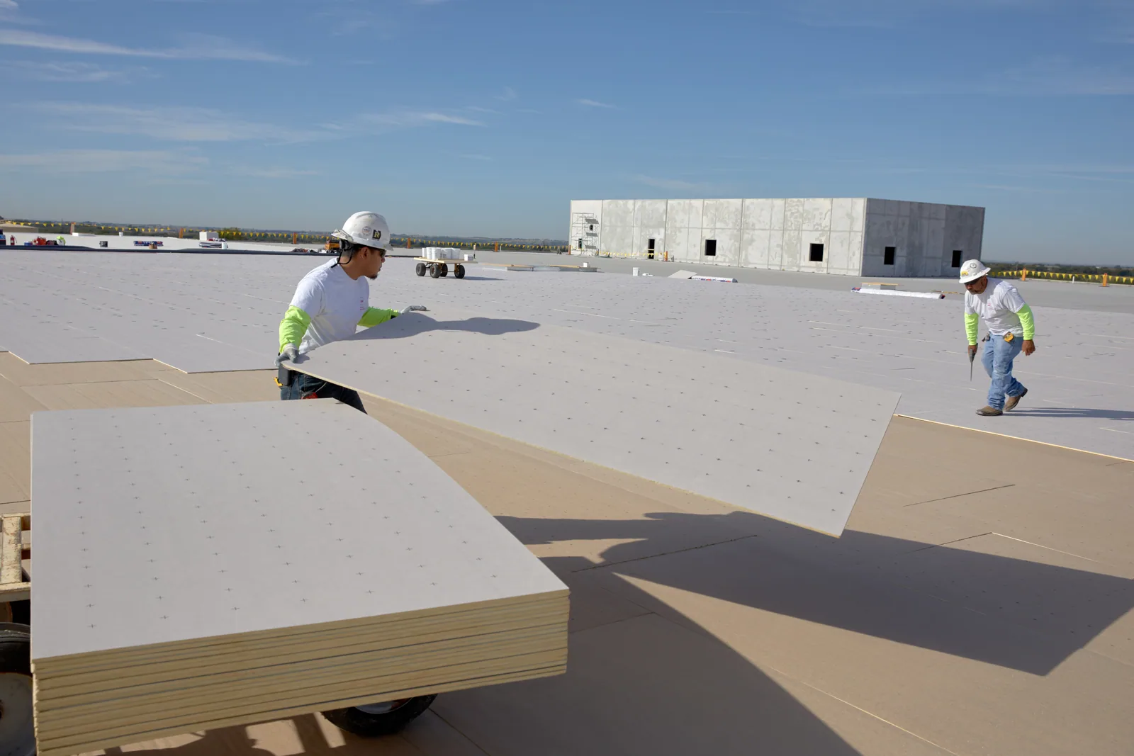 Commercial Roof Insulation and Cover Board in Cambridge, MA